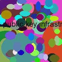 public key infrastructures