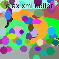 ajax xml editor