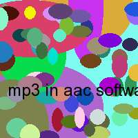 mp3 in aac software