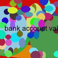 bank account validation